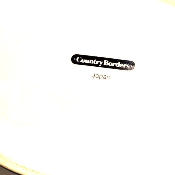 Country Borders by Sango Ceramic Soup Tureen or Gravy Boat with a lid ~Vintage~ - Picture 8 of 8